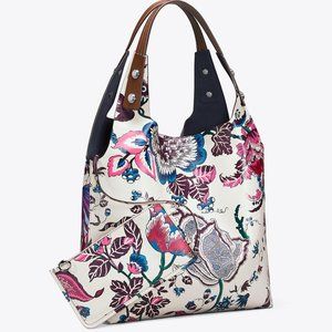 Tory Burch Rory Printed Tote with Pouch